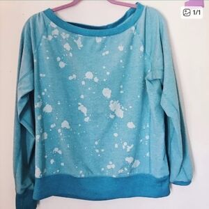 Nike Sweatshirt - 80s Splatter Paint Design